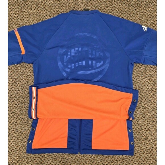 Adidas New York Knicks Warm Up Jacket Blue 2016 (Men's L) - Picture 16 of 16